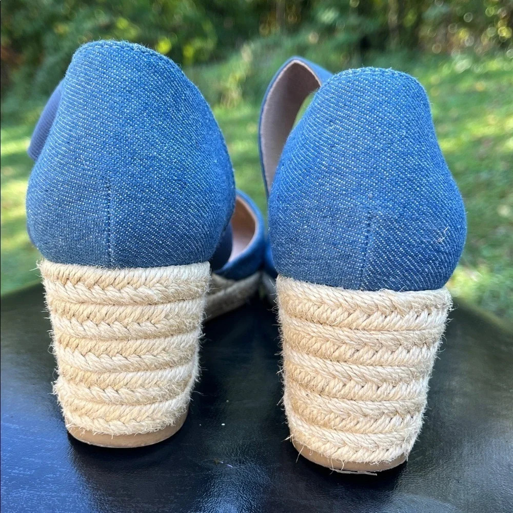DREAM PAIRS Close Toe Espadrilles Platform Slip on Elastic Criss Cross Straps